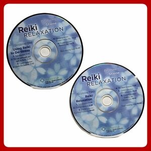 Bronwen Stiene Reiki Relaxation 2 CD Set Mindfulness‎ Meditation Wellness EUC
